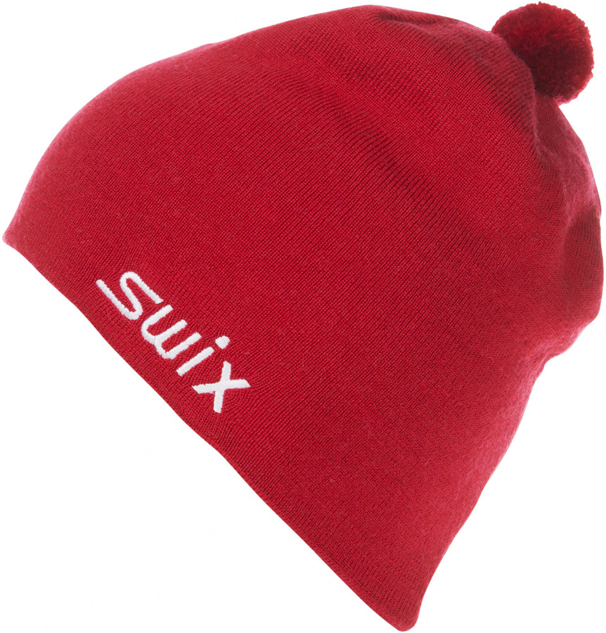 Čepice Swix Tradition Red vel.58