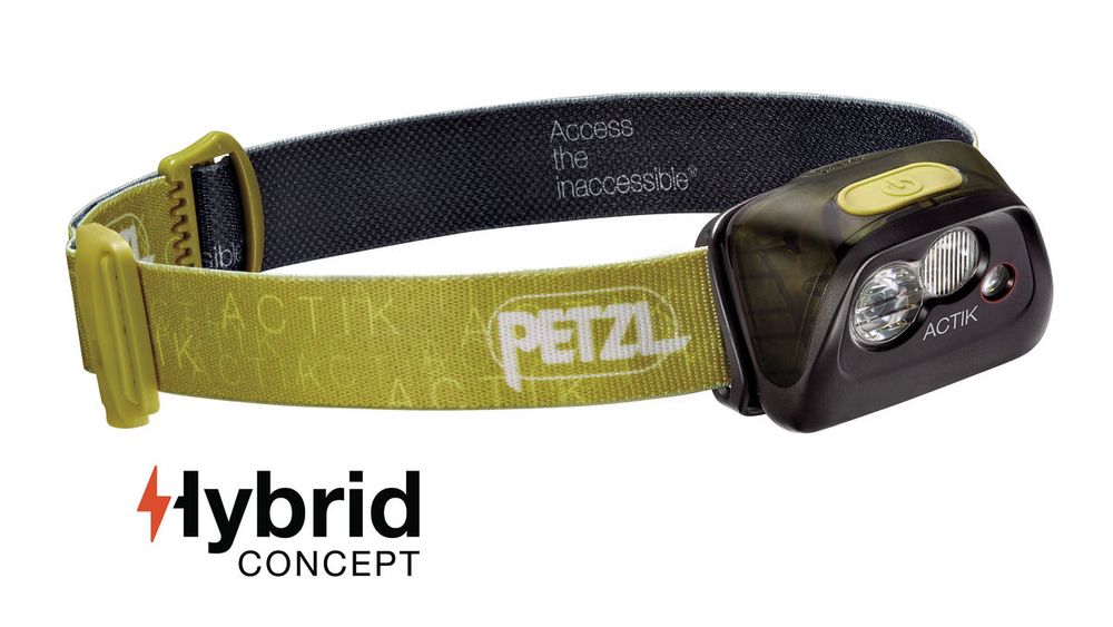 Čelovka Petzl Actik zelená
