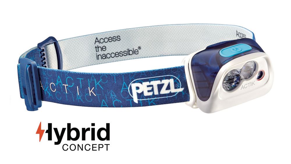 Čelovka Petzl Actik modrá