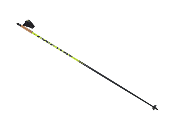 Běžecké hole One Way DIAMOND CROSS 40 Black/Yellow 2017/2018