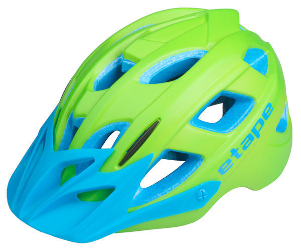 Cyklistická přilba Etape Joker Zelená/Modrá Mat 2018