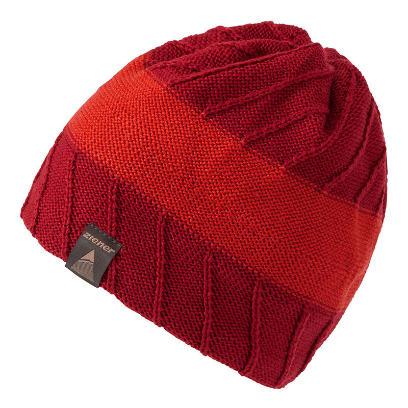 Čepice Ziener Igmu Hat Red Pop