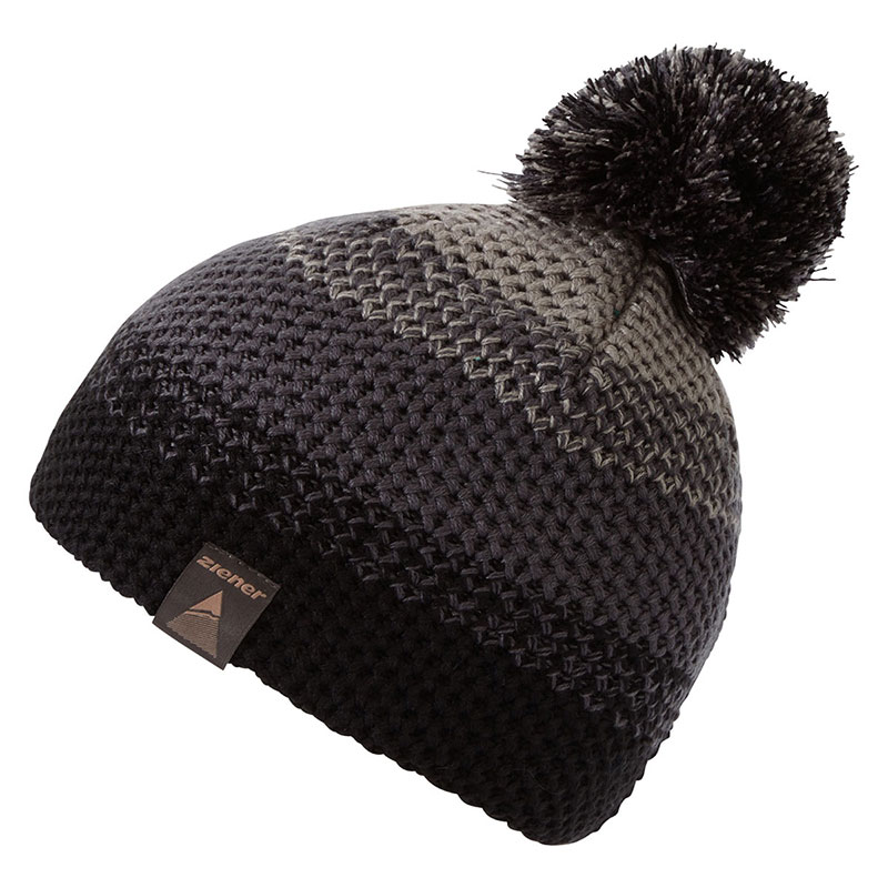 Čepice Ziener Ishi Hat Black