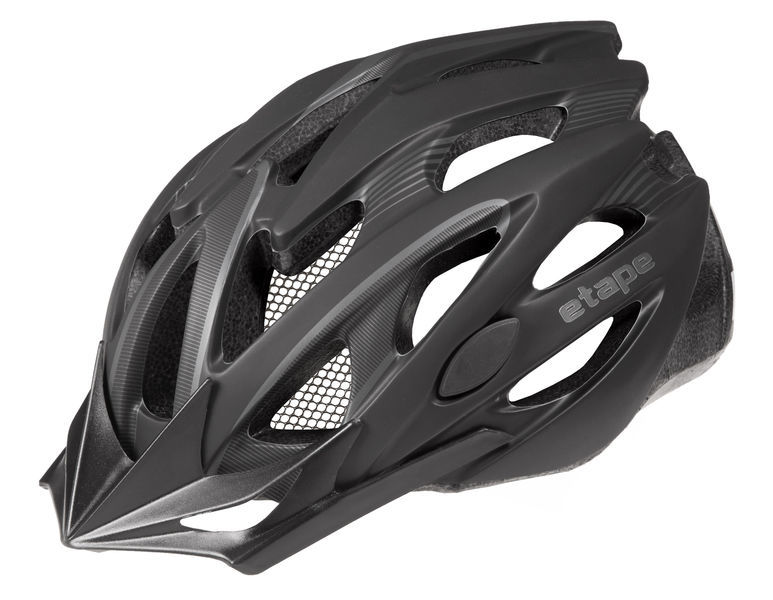 Cyklistická přilba Etape Biker Černá/Titan 2019