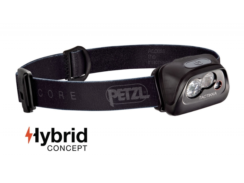 Čelovka Petzl Tactikka Core černá