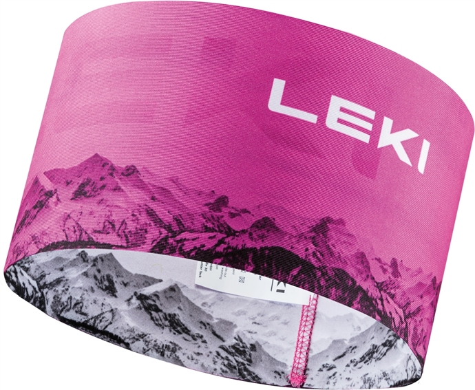 Čelenka Leki XC Headband NeonPink/White