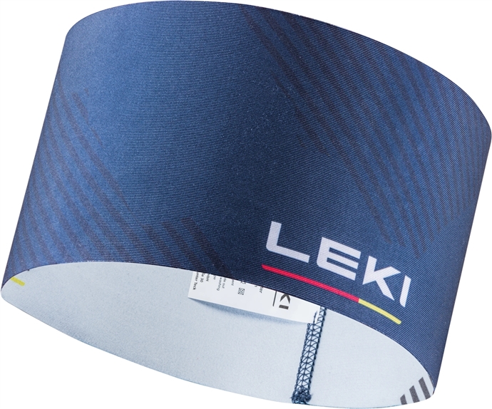 Čelenka Leki XC Headband Blue/White/Grey
