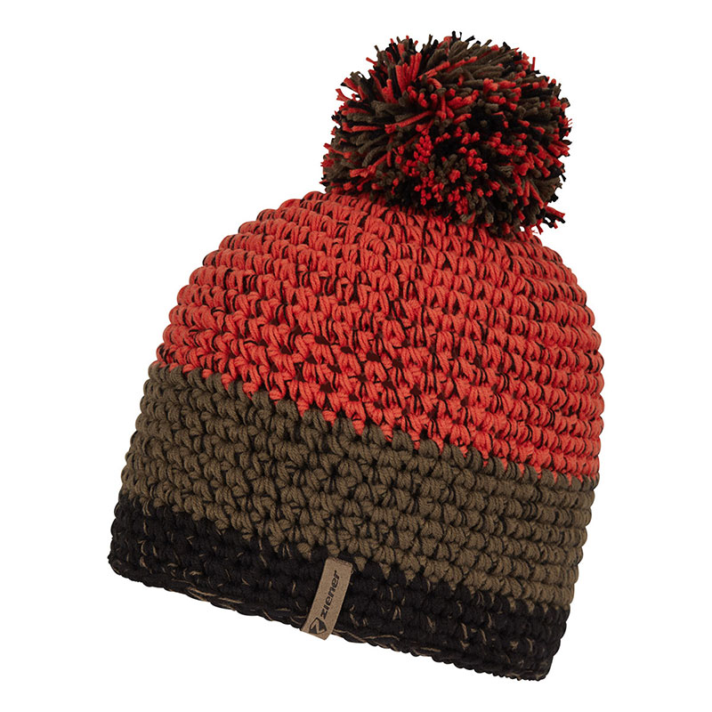 Čepice Ziener Intercontinental Hat Walnut