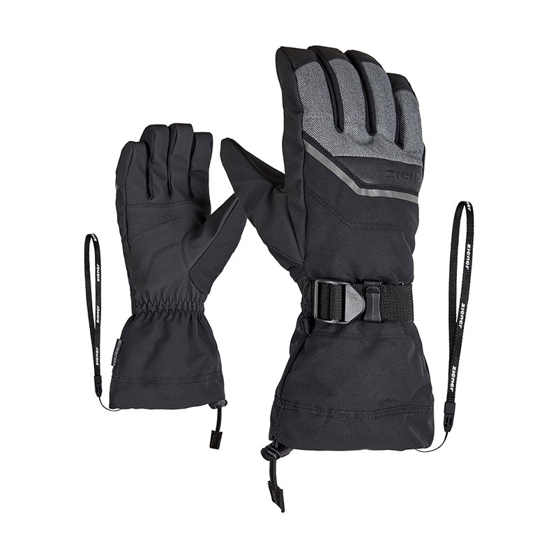 Rukavice Ziener Gillian AS Grey Denim vel.9