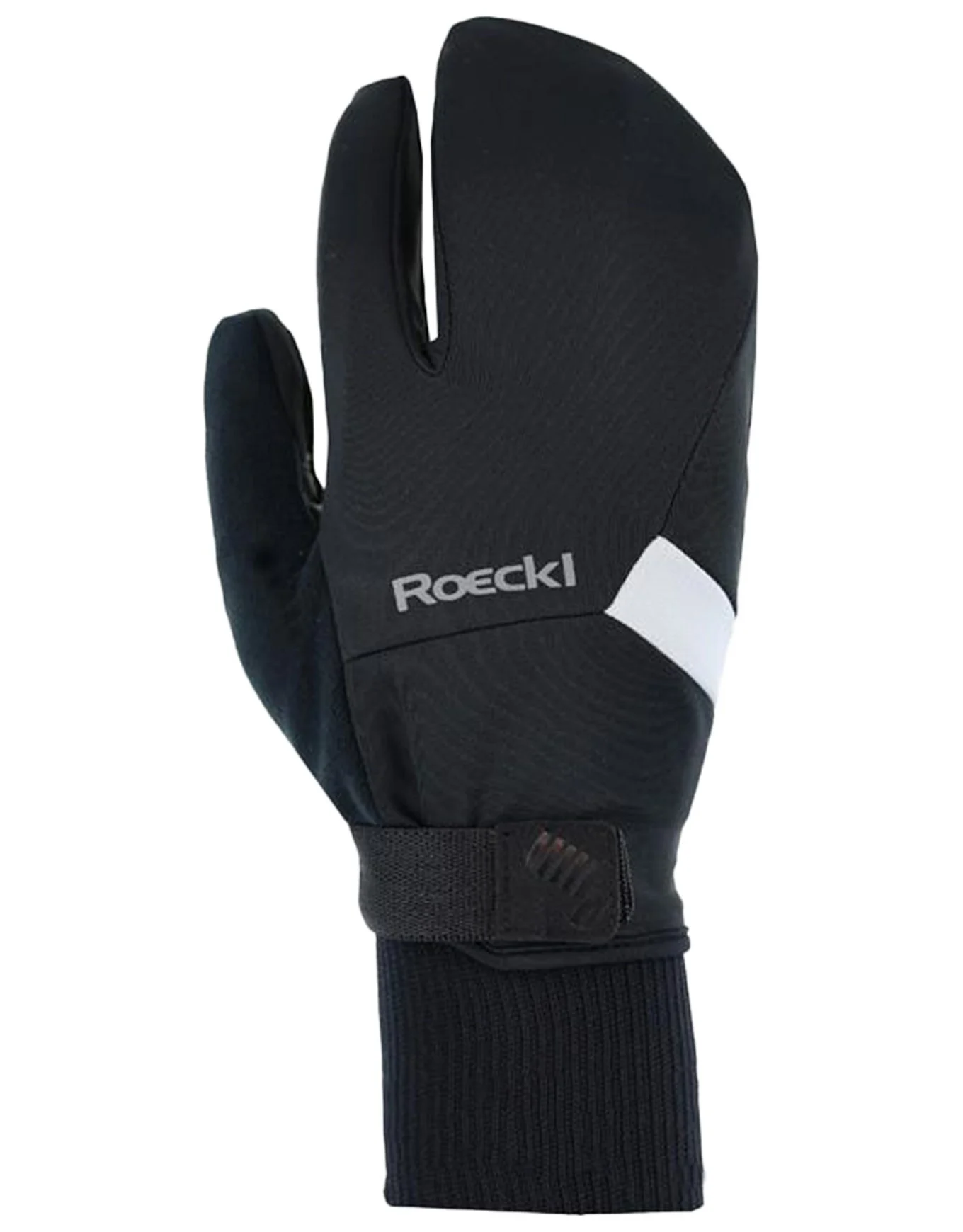 Běžecké rukavice Roeckl Lappi Trigger 2 Black/White
