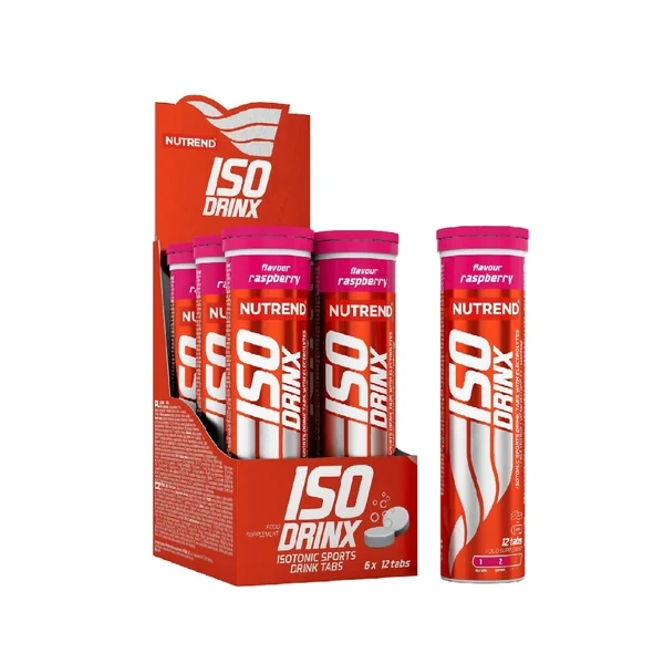 Nápoj Nutrend Isodrinx Tabs Raspberry 1x12tabs