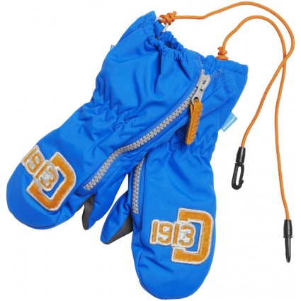 Dětské rukavice Didriksons D1913 Biggles Zip modré