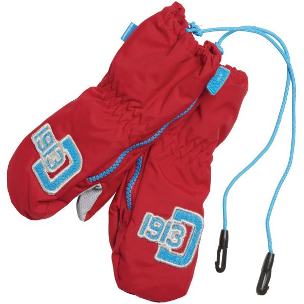 Dětské rukavice Didriksons D1913 Biggles Zip červené