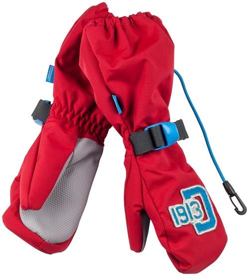 Dětské rukavice Didriksons D1913 Biggles Kids červené