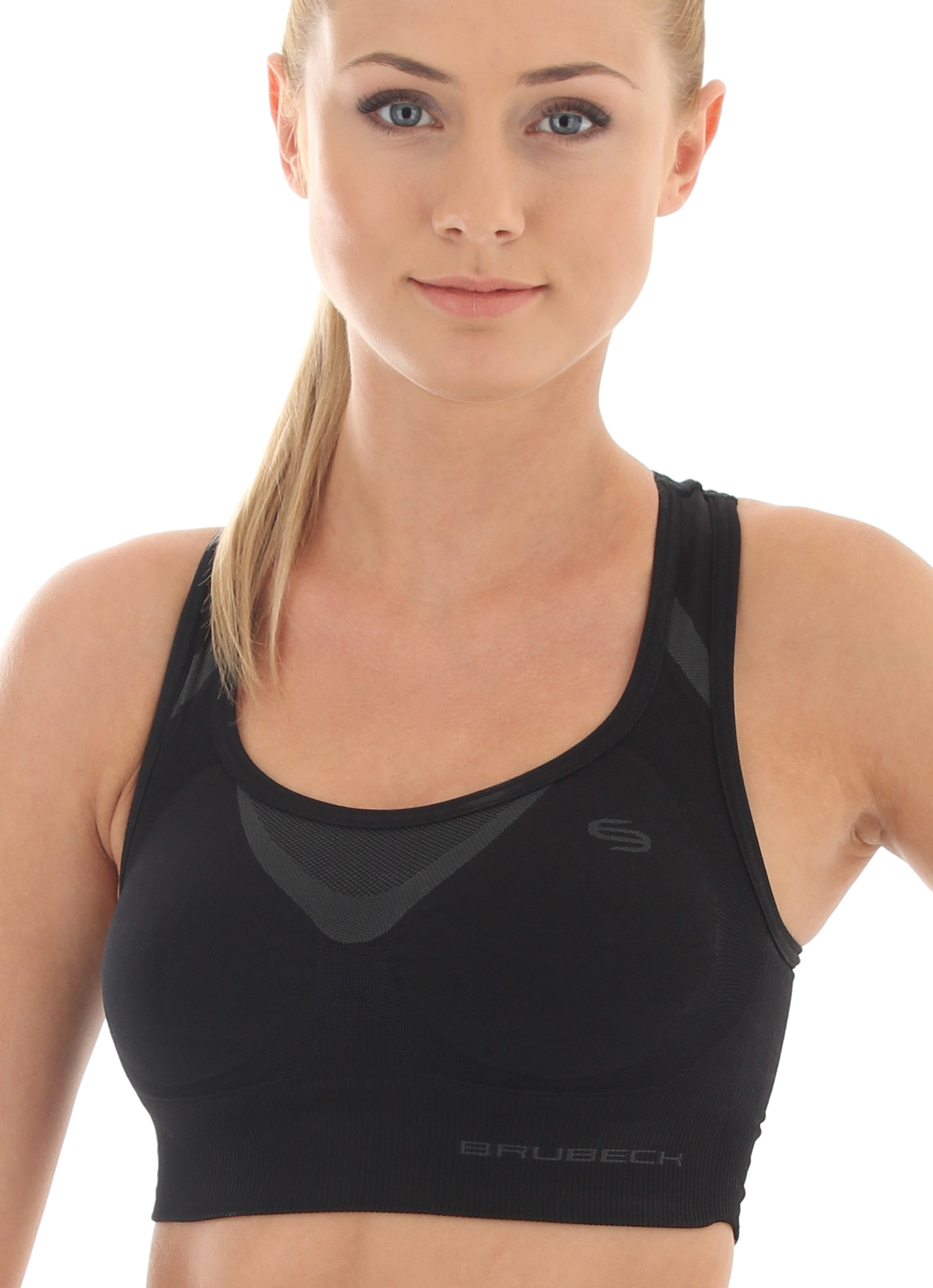 Podprsenka Brubeck CR10070 Crop Top Black