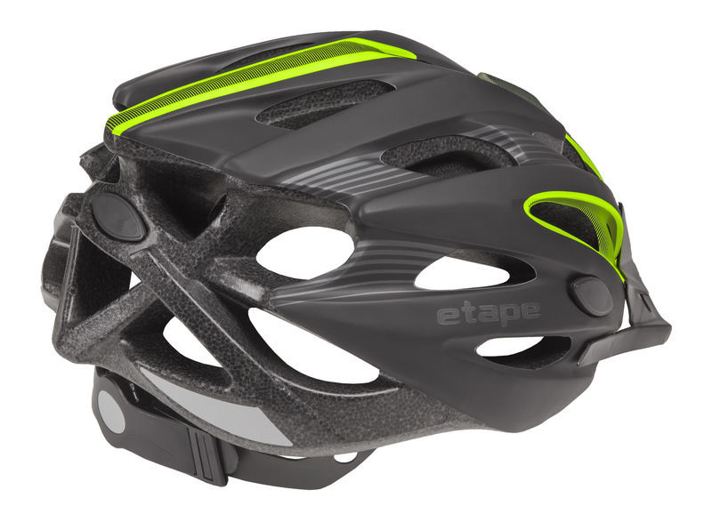 Cyklistická přilba Etape Biker Černá/Zelená Mat 2019