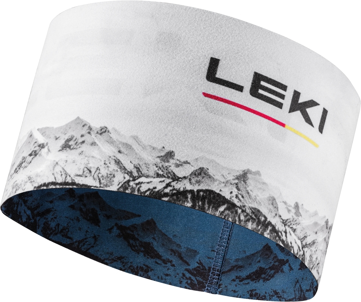 Čelenka Leki XC Headband Blue/White