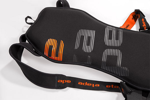 Chránič páteře Etape Back Pro černá/oranžová