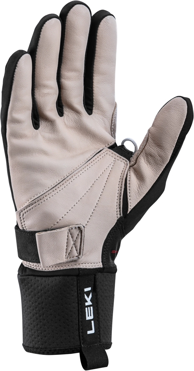 Běžecké rukavice Leki PRC Premium Shark Black/Sand