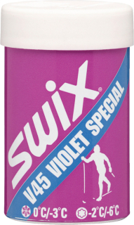 Swix V45 stoupací vosk fialový speciál 43g