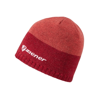 Čepice Ziener Iruno Hat Red Pop