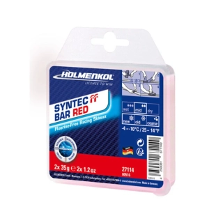 Holmenkol Syntec FF Bar Red 2x35g