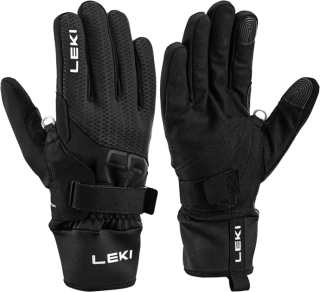Běžecké rukavice Leki CC Nordic Thermo Shark Black