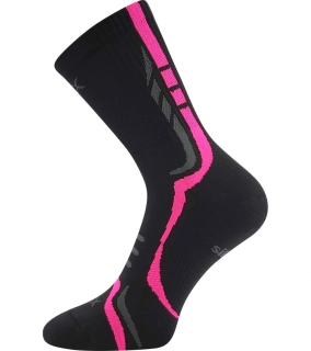 Ponožky Voxx Thorx Černo-růžová