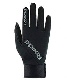 Běžecké rukavice Roeckl Lit 2 Black